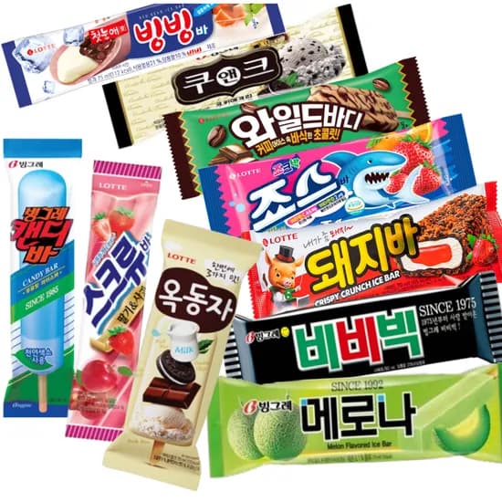 종합 아이스크림 세트, 80ml, 40개