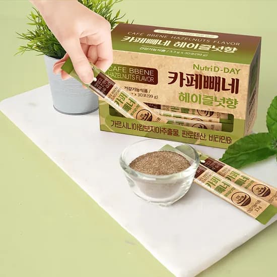 뉴트리디데이 다이어트 카페빼네 헤이즐넛맛 50g 30포 2개