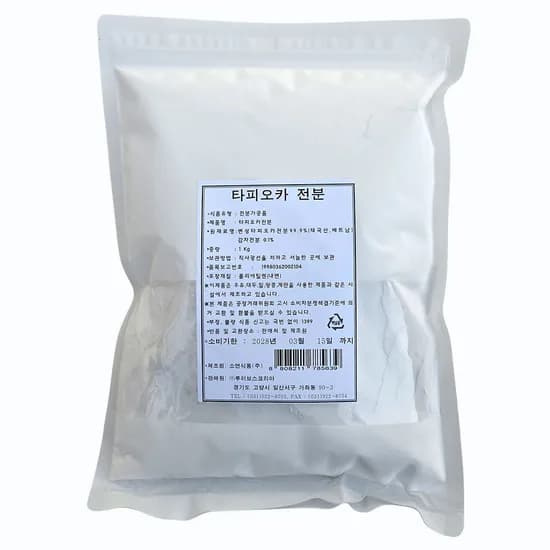 새마원 타피오카전분 1kg 1개