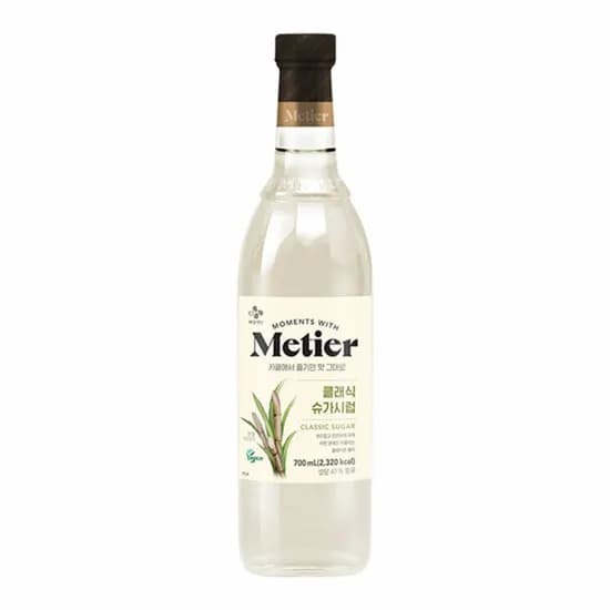 CJ 메티에 클래식 슈가시럽 700ml