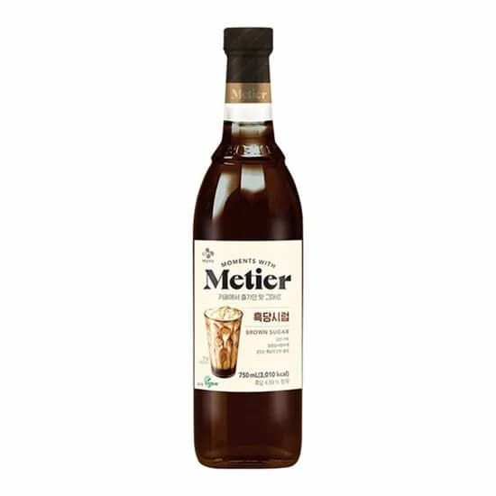 메티에 흑당 시럽 700ml 1개