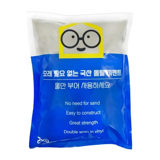 포비스 국산 가정용 균열 보수 몰탈 시멘트 1.5kg 1개