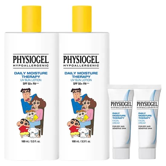 피지오겔 데일리 모이스쳐 테라피 유브이 썬 로션, 100ml, 2개