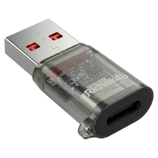 리체비티 USB C to A 변환 젠더, 1개
