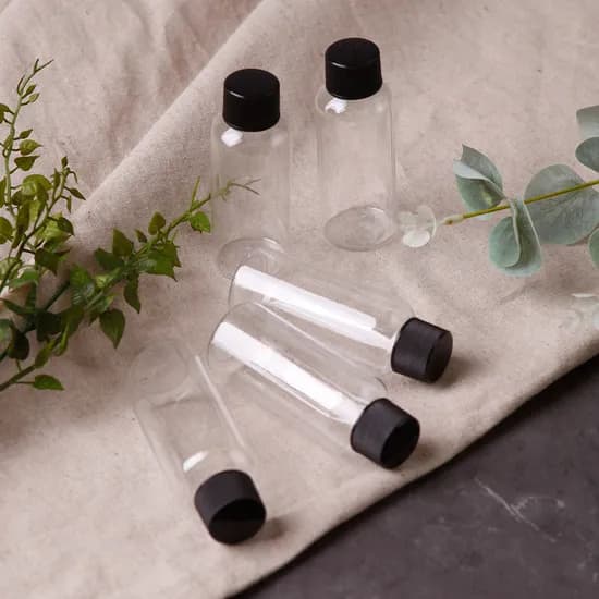 투명 플라스틱 공병, 50ml, 20개, 1개