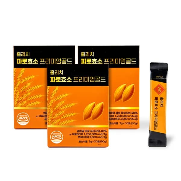 홀리치 파로효소 프리미엄골드 3g 90포