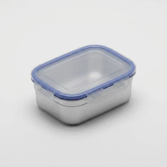 키친아트 스텐 사각 찬통 500ml 1개