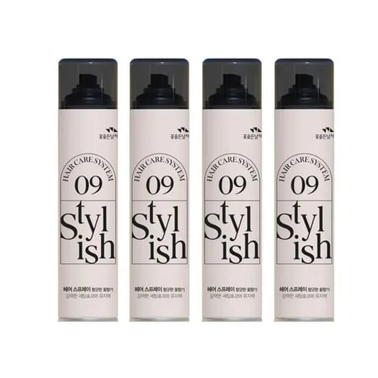 꽃을든남자 헤어케어시스템 헤어 스프레이 향긋한 꽃향기 300ml 4개