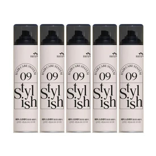 꽃을든남자 헤어케어시스템 헤어 스프레이 향긋한 꽃향기 300ml 5개