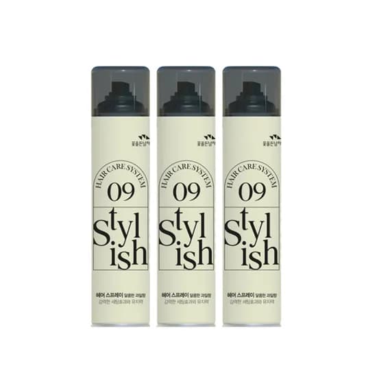 꽃을든남자 헤어케어시스템 헤어 스프레이 달콤한 과일향 300ml 3개