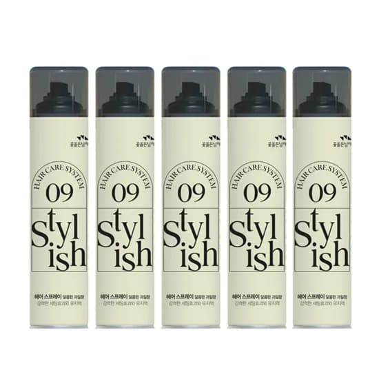 꽃을든남자 헤어케어시스템 헤어 스프레이 달콤한 과일향 300ml 5개