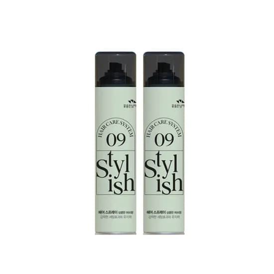 꽃을든남자 헤어케어시스템 헤어 스프레이 상큼한 허브향 300ml 2개