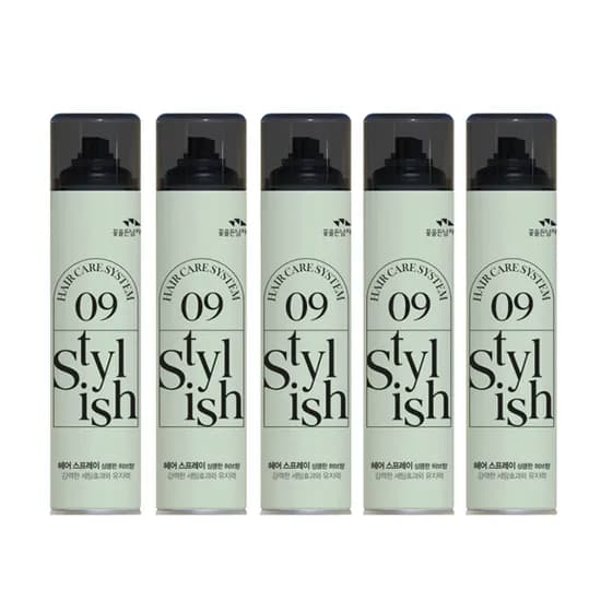 꽃을든남자 헤어케어시스템 헤어 스프레이 상큼한 허브향 300ml 5개 18,500원