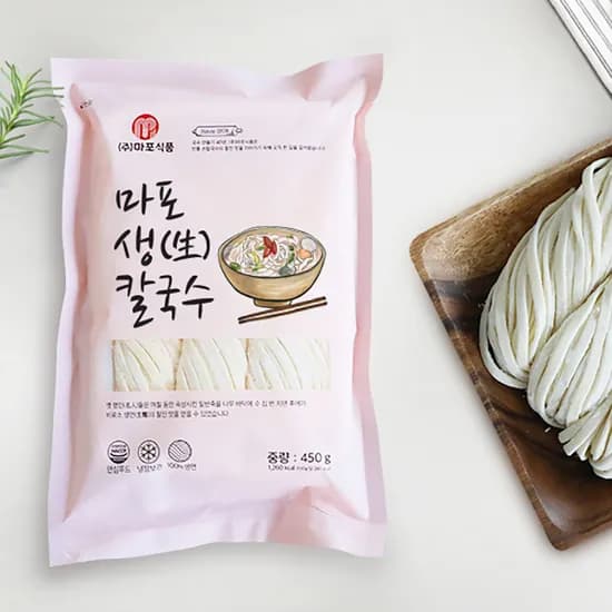 마포생 칼국수면 생면 450g 3인분 2봉