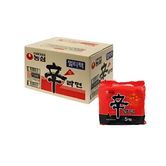 농심 신라면 멀티팩 40개 32,170원