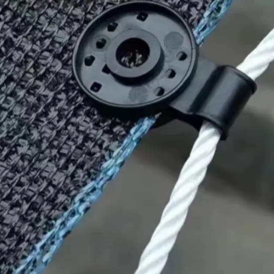 차광막 클립 집게, 블랙, 20개