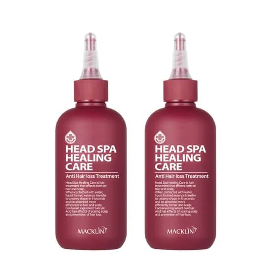 맥클린코스메틱 헤드스파 힐링케어 트리트먼트 200ml 2개