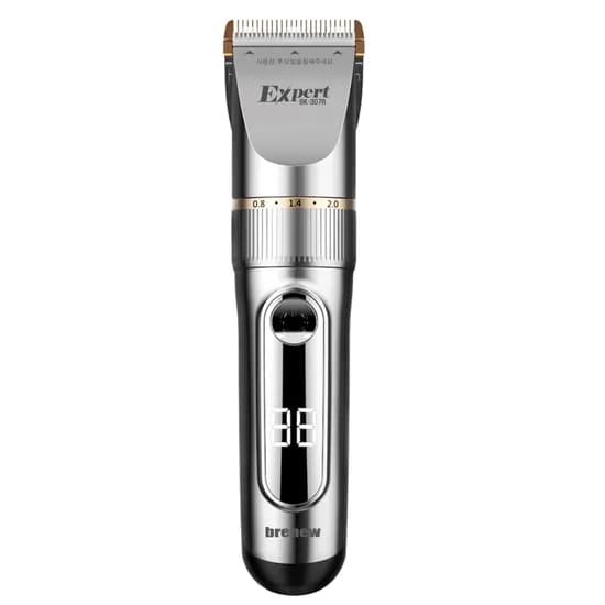 브래뉴 터보 프로 애견이발기 BK-307R, 실버, 1개