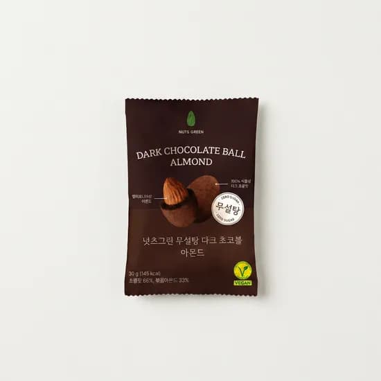 넛츠그린 무설탕 다크 초코볼 아몬드 150g 1개