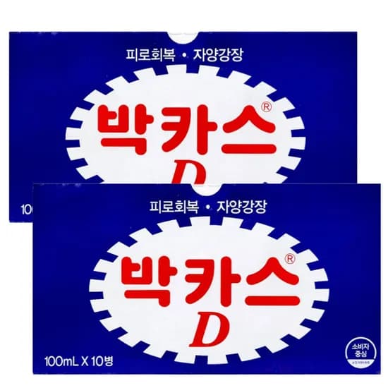 동아제약 박카스 D, 100ml, 20병