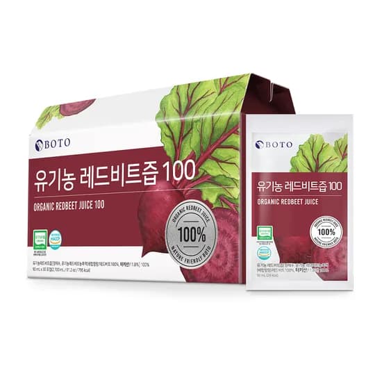 보뚜 유기농 레드비트즙 100 90ml 30포 1박스