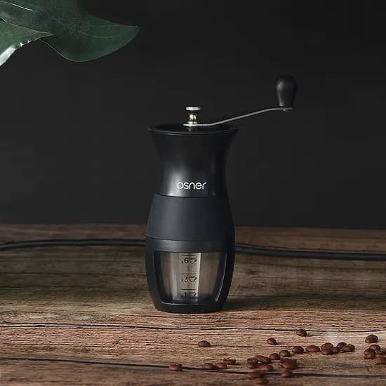 오스너 미니 감성 커피 수동 그라인더, KDL-903, 블랙, 120ml, 1개
