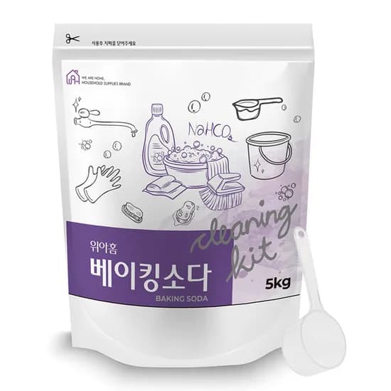 위아홈 베이킹소다 대용량 5kg 1개