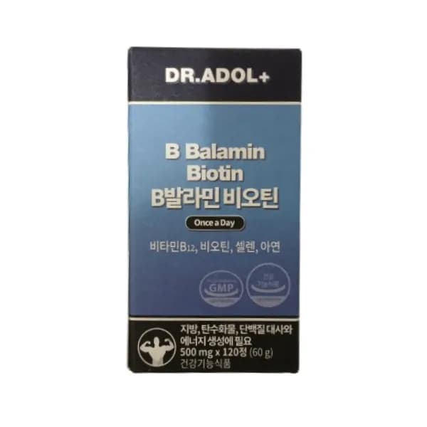 닥터아돌 B발라민 비오틴 60g 1박스