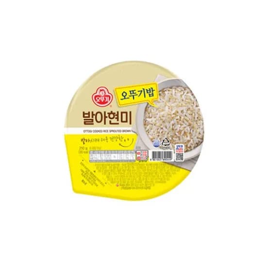 오뚜기밥 발아현미 210g 24개