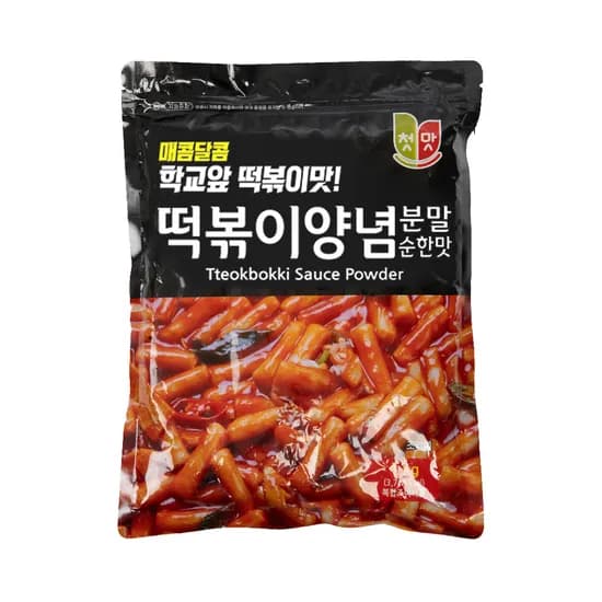 첫맛 떡볶이 양념분말 순한맛 1kg 1개