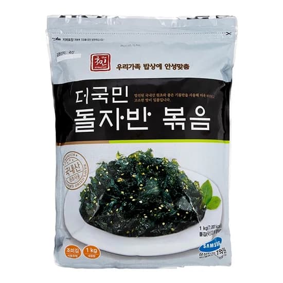 더국민 돌자반 볶음 1000g 1개 19,990원