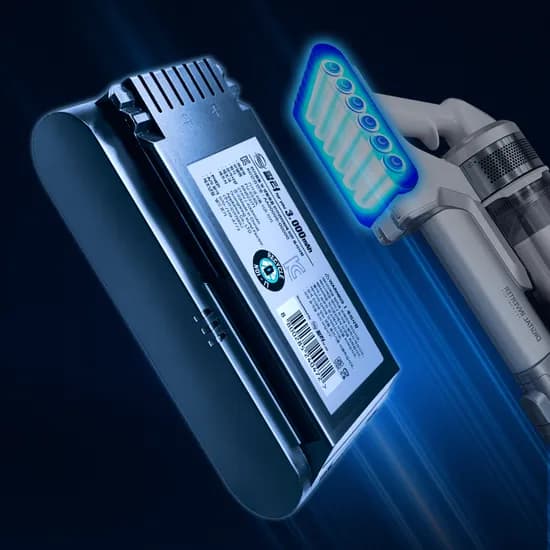 필터포유 삼성 제트 무선청소기 교체용 배터리, 기본, 3000mAh, 그레이, 1개