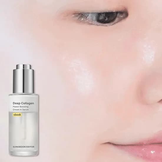 성분에디터 딥콜라겐 파워 부스팅 크림 인 세럼, 30ml, 1개