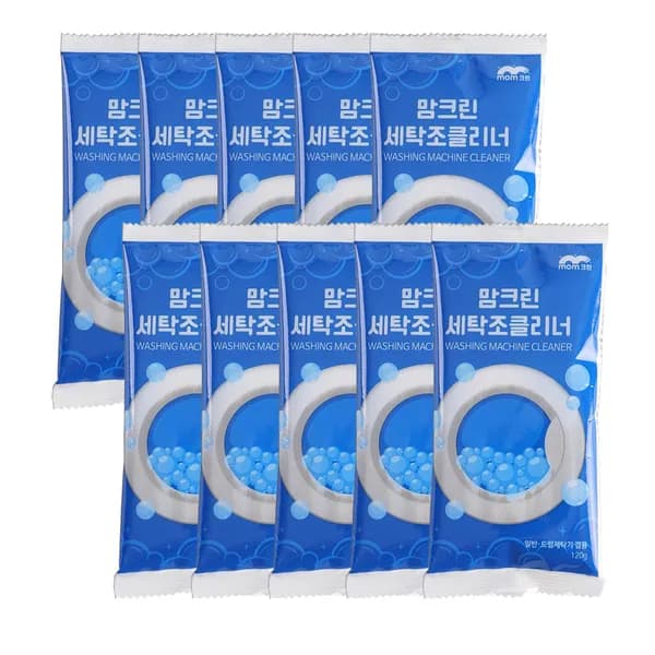 만크린 세탁조클리너 120g 5개입