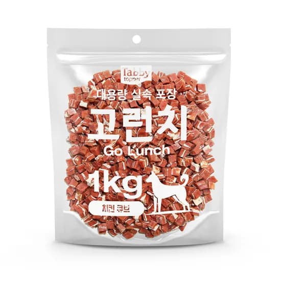 테비 고런치 치킨 큐브, 1kg, 1개