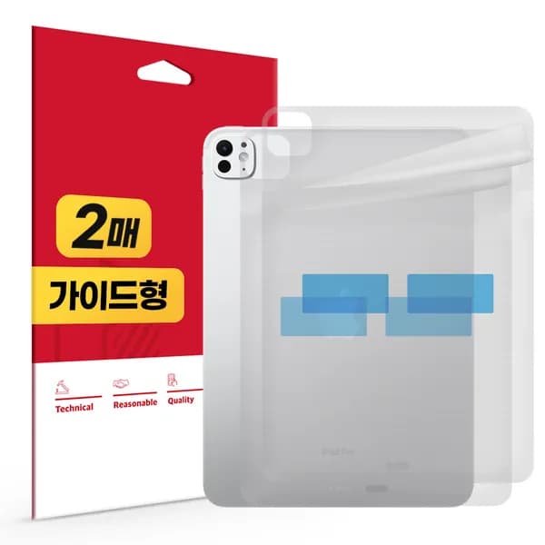 스코코 태블릿 무광 후면 외부보호필름 아이패드프로 8세대 11 M5 2매