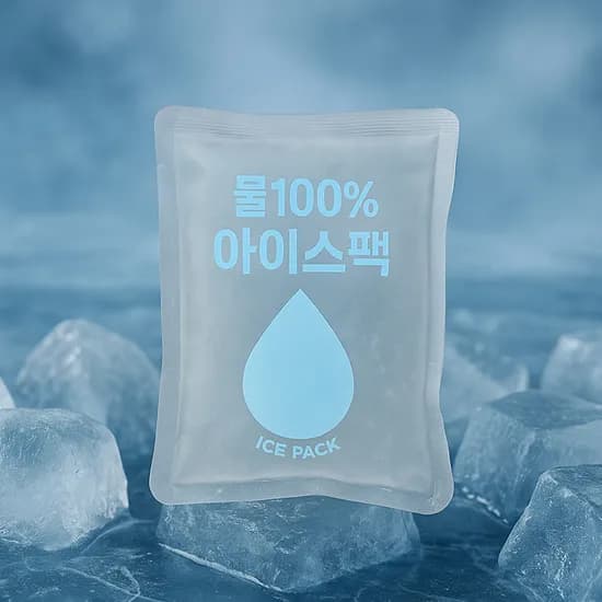 물 100% 아이스팩, 150x200mm, 60개, 1박스