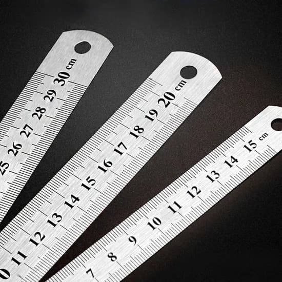 철자 스틸자, 15cm, 1개
