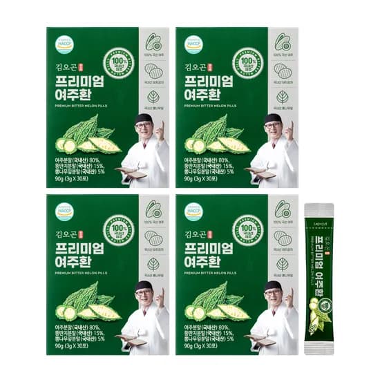 김오곤 프리미엄 여주환 90g 4박스