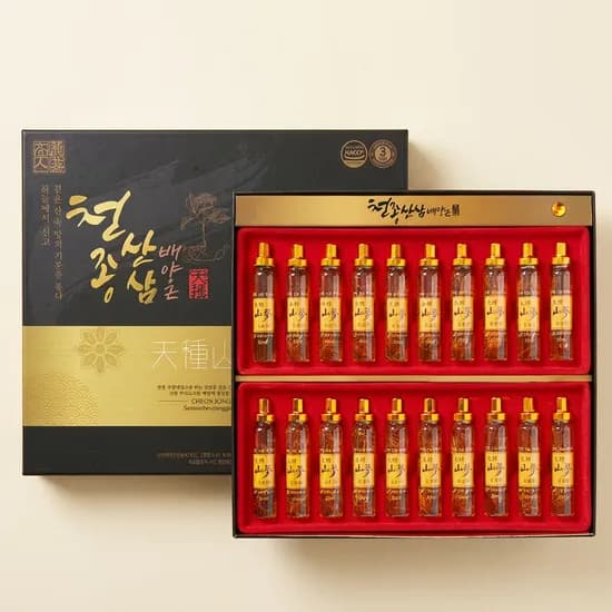 고려인삼 천종산삼배양근 20ml 20병