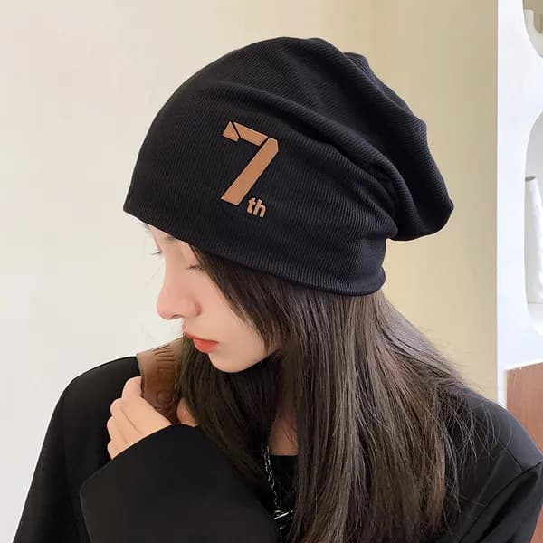 7 비니모자 남녀공용 블랙 1개 8,900원