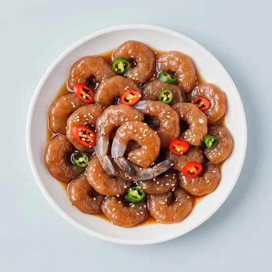 어촌명가 간장 깐새우장 1kg 2개