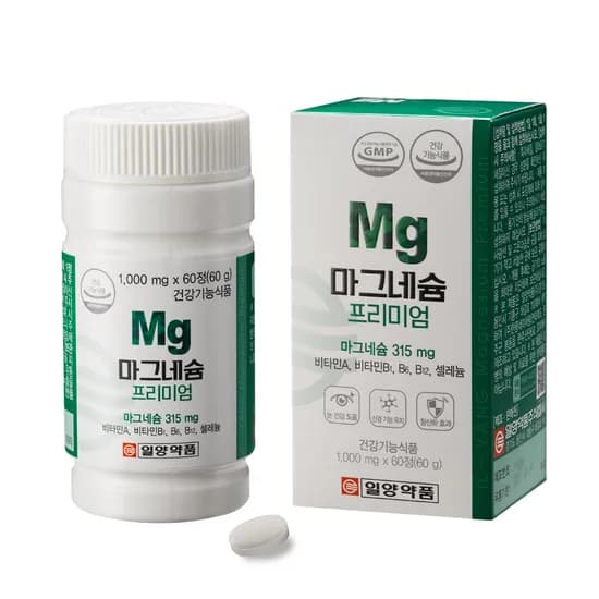 일양약품 마그네슘 프리미엄 60정 1개