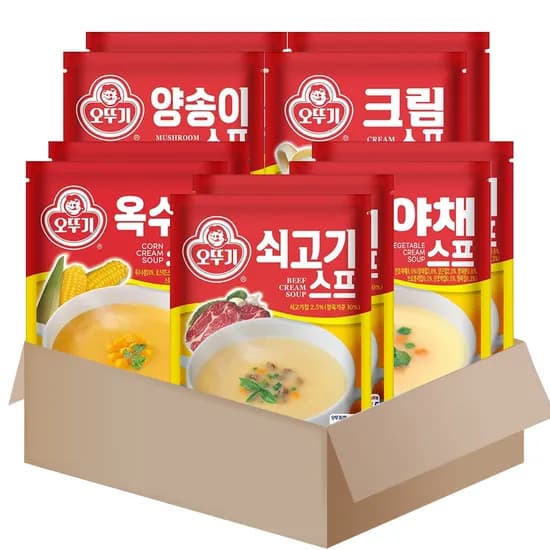 오뚜기 스프 10개 세트