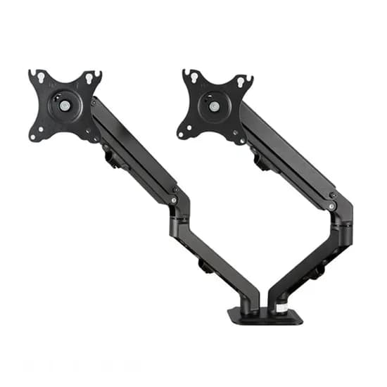 카피어랜드 듀얼 모니터암 DEXTOP MS27D, 매트블랙, 1개