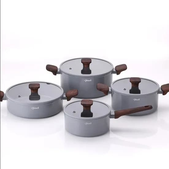 쉬젤 올 뉴 엘레강스 IH냄비 4종 세트, 혼합, 18cm 편수, 20cm 양수, 24cm 전골, 24cm 곰솥, 1세트