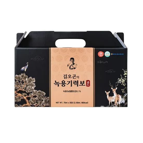 김오곤의 녹용기력보 골드, 30개입, 3박스