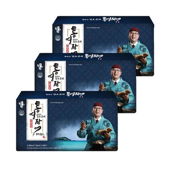 김오곤의 통영장어, 80ml, 30포, 3개