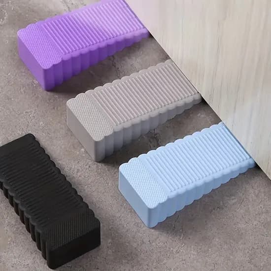 베이루 실리콘 블록 도어 스토퍼 9.7x2.7x4cm 민트 2개