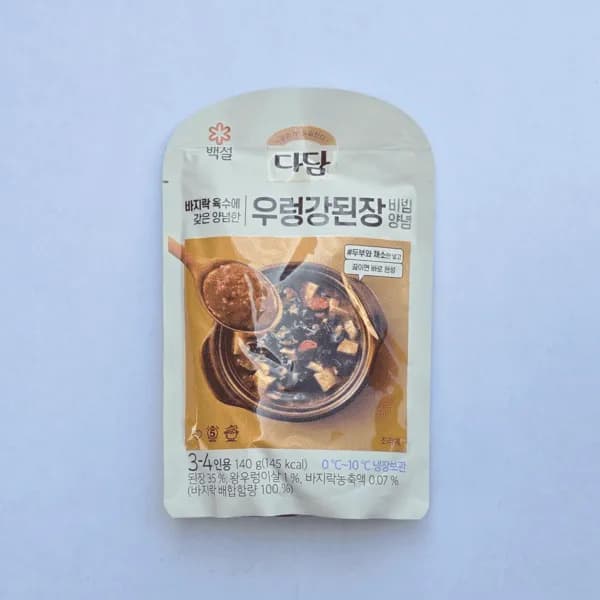 CJ제일제당 다담 우렁강된장비빔양념 140g 1개
